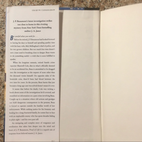 PROOF OF LIFE by J.A. Janice - Picture 2 of 8